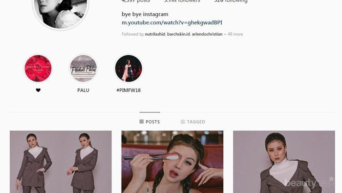 [FORUM] Awkarin bikin pernyataan mengejutkan setelah hilang dari Instagram