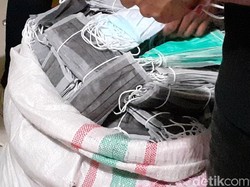 Waspada! Masker Daur Ulang Buatan Bandung Diedarkan di Jakarta
