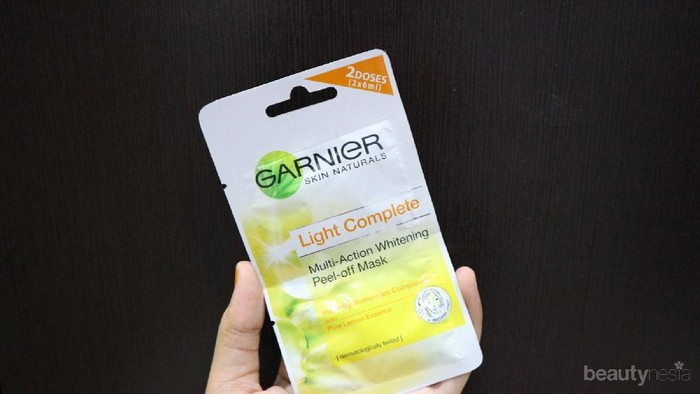 [FORUM] Garnier Light Peel Off Mask Bikin Kulitku Cerah!