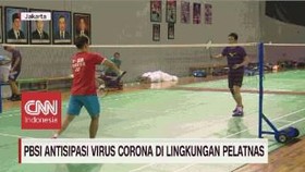 VIDEO: PBSI Antisipasi Virus Corona di Lingkungan Pelatnas