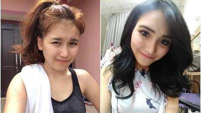 Duhhhhh Beda banget ya Ayu Ting Ting kalau enggak Makeup Duhhhhh Beda banget ya Ayu Ting Ting kalau enggak Makeup