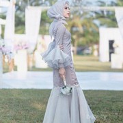 kalau gemuk cocok enggak sih pakai dress mermaid untuk hijabers?