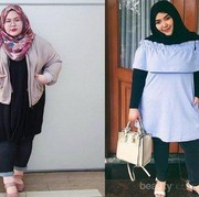 [FORUM] Menurut kalian cocok gak cewek gendut berhijab tinggi 155an pakai celana kulot ?