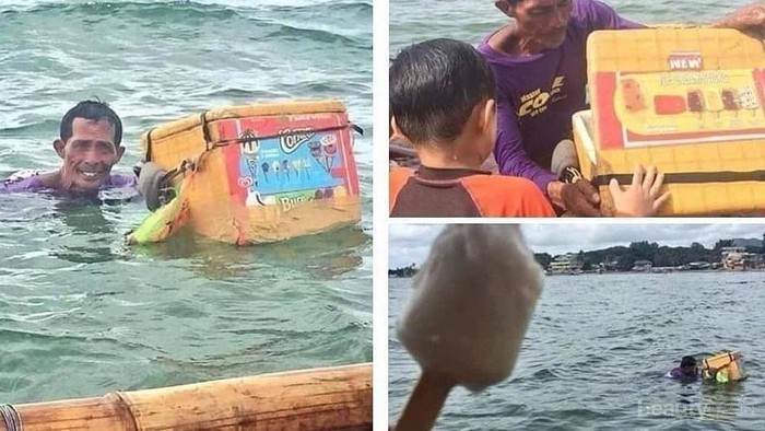 [FORUM] Salut banget, gimana pendapat kamu dengan bapak penjual es satu ini?