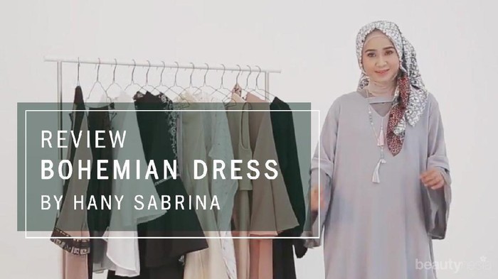 Tanpa Kesan Nyentrik, Ini Tips Gaya Hijab Bohemian Ala Hany Sabrina yang Tetap Feminin