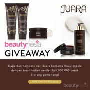 [GIVEAWAY ALERT] JUARA, Brand Perawatan Kulit Asal Amerika Berbahan Baku Kecantikan Indonesia