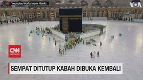 VIDEO: Sempat Ditutup Kabah Dibuka Kembali