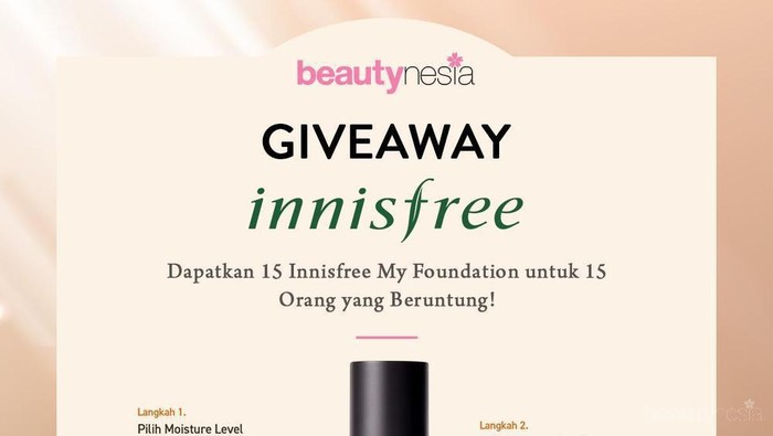 [GIVEAWAY ALERT] My Foundation, Inovasi Terbaru Innisfree yang Wajib Kamu Coba!