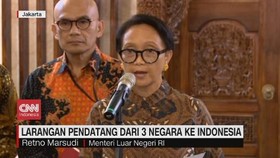 VIDEO: Larangan Pendatang dari 3 Negara ke Indonesia