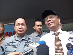 Ke Bakamla, Mahfud Md Bahas Omnibus Law Kemananan Laut