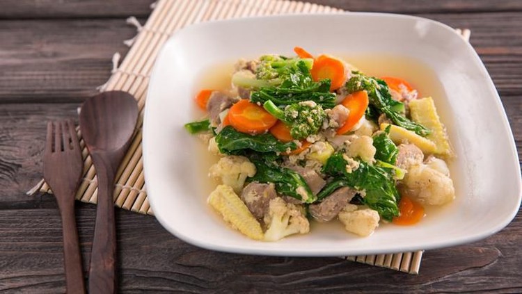 resep capcay Cap cai, stir fried vegetables