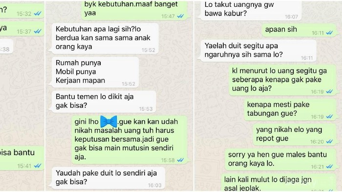 [FORUM] Viral! Cewek ini pinjam duit temannya puluhan juta demi gengsi acara pernikahan