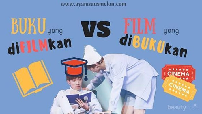 [FORUM] Kalian tim baca buku atau menonton film?