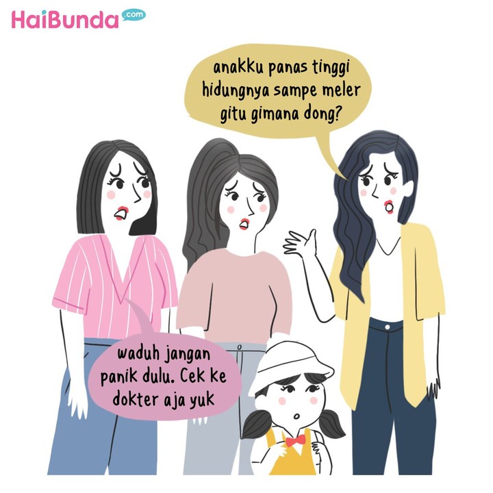 Gara-gara demam, anak teman Bunda disangka terkena virus Corona. Setelah dicek ke dokter ternyata DBD.