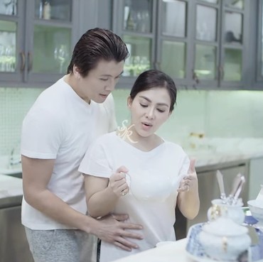 Incess Mah Bebas, Syahrini Sebut Cucuran Keringat Reino Berisinial 'S'