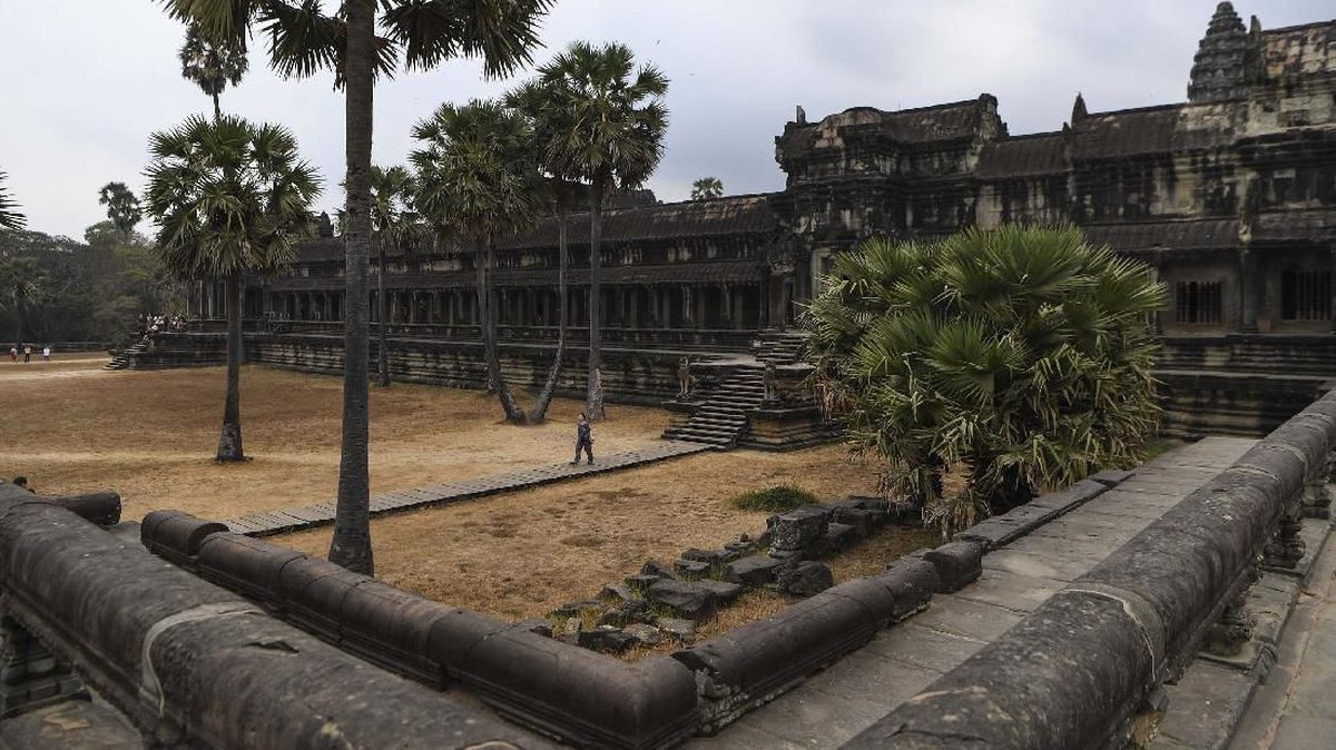 Kamboja Jengkel Thailand Bombardir Area Candi Bersejarah Angkor Wat