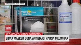 VIDEO: Sidak Masker Guna Antisipasi Harga Melonjak