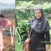 Kalau disuruh pilih, kamu tim hijab pashmina atau tim hijab segiempat?