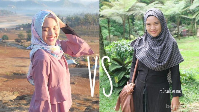 Kalau disuruh pilih, kamu tim hijab pashmina atau tim hijab segiempat? Kalau disuruh pilih, kamu tim hijab pashmina atau tim hijab segiempat?