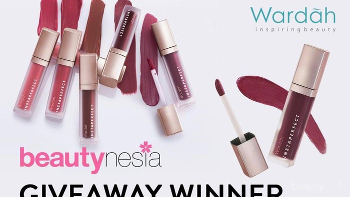 [GIVEAWAY ALERT] 5 Pemenang Lipstick Wardah Instaperfect Gratis dari Beautynesia, Selamat Ladies!