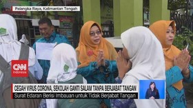VIDEO: Cegah Virus Corona, Salam Tanpa Berjabat Tangan