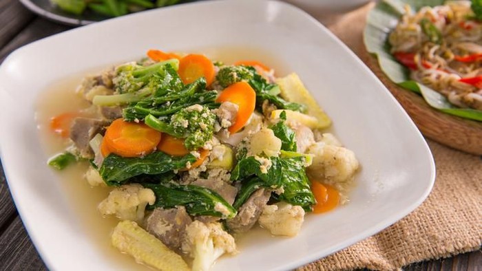 Cap cai, stir fried vegetables