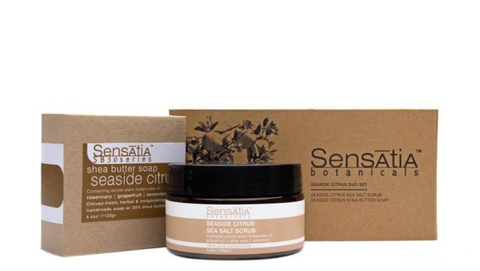 Mau Kulit Kamu Cerah dan Sehat? Gunakan Sensatia Botanicals Seaside Citrus Sea Salt Scrub!