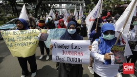 Buruh Demo RUU Ciptaker, Polisi Alihkan Lalin Sekitar DPR