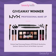 [GIVEAWAY ALERT] 3 Pemenang Giveaway Berhadiah Makeup NYX Professional Gratis, Selamat Ladies!