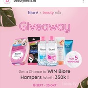 [FORUM] Sudah pada ikutan giveaway BioreXBeautynesia belum?