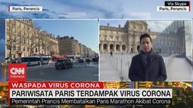 VIDEO: Pariwisata Paris Terdampak Virus Corona