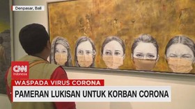 VIDEO: Pameran Lukisan Untuk Korban Corona