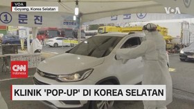 VIDEO: Klinik 'Pop Up' di Korea Selatan Untuk Cegah Corona