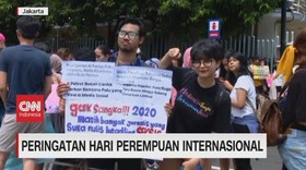 VIDEO: Peringatan Hari Perempuan Internasional di Jakarta