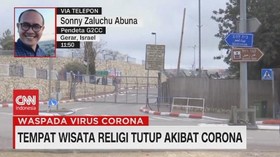 VIDEO: Lokasi Pariwisata Kota Bethlehem Tutup Akibat Corona