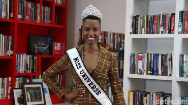 Pesan Miss Universe 2020 Zonzibini Tunzi di Hari Perempuan Internasional