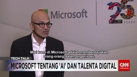 VIDEO: CEO Microsoft Tentang 'AI' & Talenta Digital
