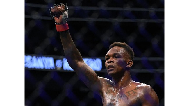 Israel Adesanya mengaku tak butuh juri untuk menilai pertarungan jilid 2 melawan Marvin Vettori di UFC 263.