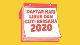 INFOGRAFIS: Daftar Hari Libur Nasional 2020 Hasil Revisi