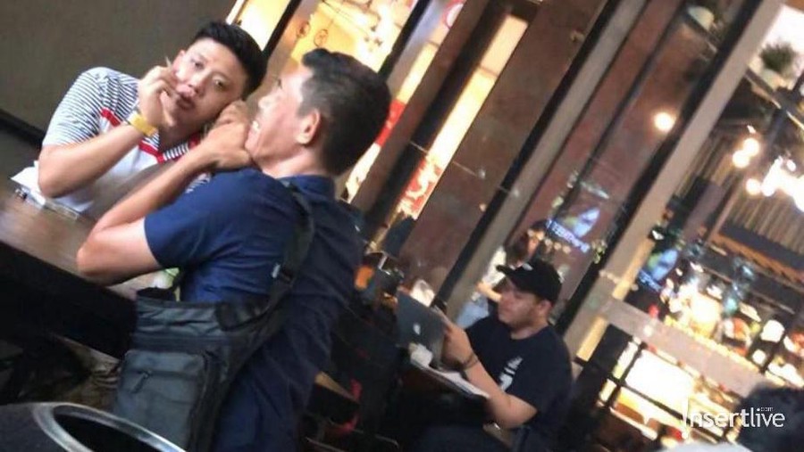Beredar foto pria mirip Pablo Benua terlihat sedang santai di sebuah kafe di kawasan Gandaria City.