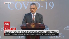 VIDEO: Pasien Positif Corona di Indonesia Bertambah Jadi 19