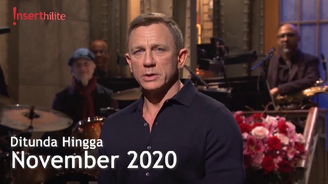 Reaksi Daniel Craig Saat No Time to Die Tunda Tayang