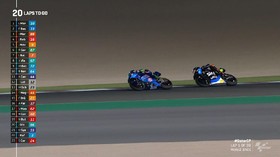 VIDEO: Detik-detik Adik Rossi Memimpin Moto2 GP Qatar
