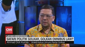 VIDEO: Safari Politik Golkar Redam Gejolak Omnibus Law