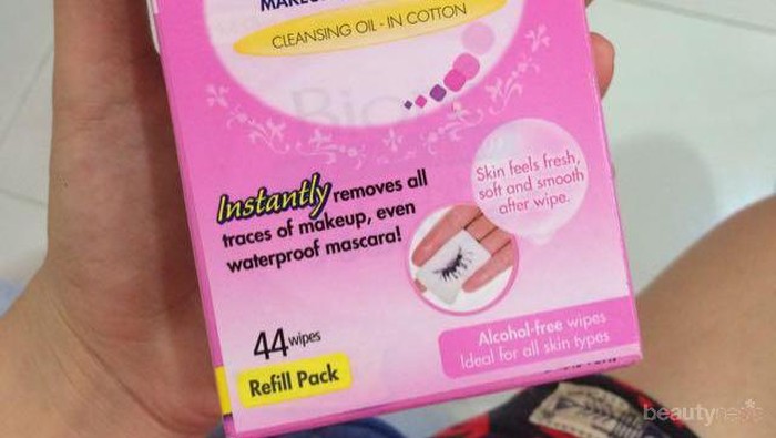 Wajah Bersih Seketika Berkat Biore Makeup Remover Wipes, Ini Kelebihannya!