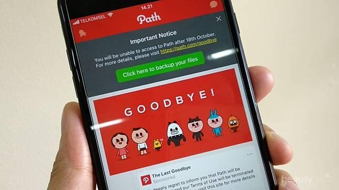 [FORUM] Tutup bulan depan, udah ada yang save moment penting di Path?