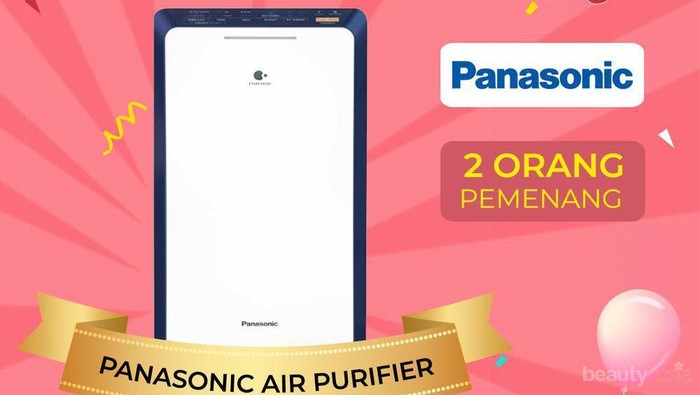 [Winner Announcement] Jaga Kelembapan Alami Kulit dengan Panasonic Air Purifier, Bye Kulit Kering!