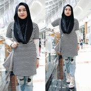 [FORUM] Kalau cewek Gemuk, baiknya pakai baju stripe horizontal atau vertikal?