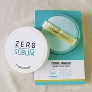 Etude House Zero Sebum Drying Powder, Bedak Tabur Super Halus dan Ringan yang Akan Bebaskan KUlit Wajah Kamu dari Insiden Kalang Minyak!