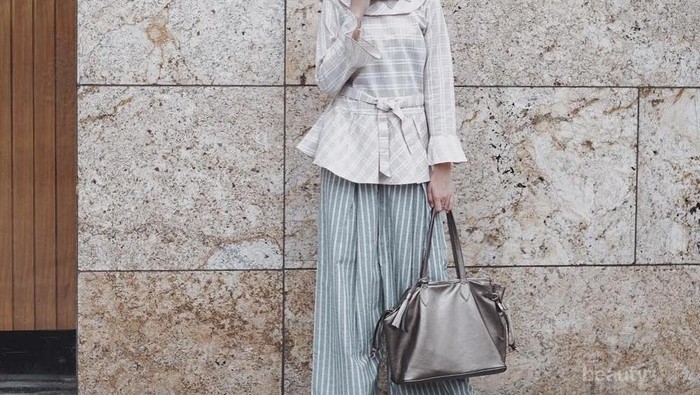 Pas Banget! Ini Dia Padu Padan Kulot Untuk Kamu Hijabers Bertubuh Tinggi!